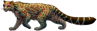 Gold Jetheran Ocelot Snowferra, stage 3